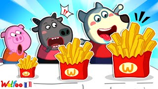 Frites McDonald's Grandes, Moyennes Et Petites 🍟 Dessin Animé Pour Bébé 🎉 Collection D'épisodes