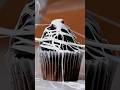 Make your cupcakes spooky with this marshmallow cobweb hack #short