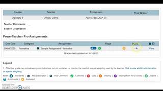 PowerSchool Navigation