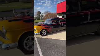 Listen to this baby ! 🤩 1955 Chevrolet 210 Pro Street