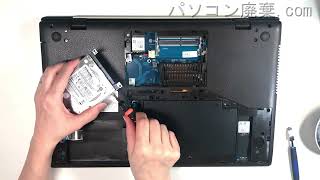 FUJITSU LIFEBOOK【WN1/F3（FMVWF3N17G）】の分解方法（Disassembly method）