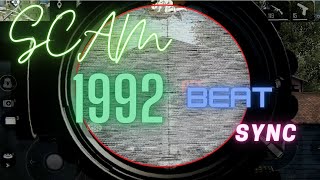 SCAM 1992 || BEAT SYNC || FREE FIRE