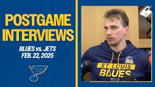 Feb. 22: Postgame Interviews