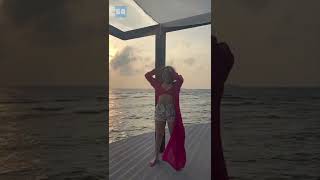 Hot Tamannaah in Bikini | Sexy Thighs | Deep Cleavage | Big Booty | #maldives #shorts #subscribe 🔥