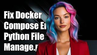 Fixing Docker-Compose Error: Python Can't Open File 'manage.py' [Errno 2]