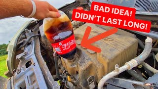 I Replaced My Engine Oil With Coke