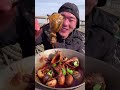 Recipes for Seafood Lovers | Crabs, Saury, Clams | Comedy Eating Mukbang #short