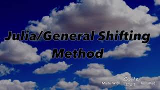 SHIFTING GUIDED MEDITATION - Julia/General Method