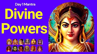 POWERFUL ! Durge Smrita Harasi Mantra  | Day 1 - 12 Day Devi Mantras for Prosperity | Lakshmi Mantra