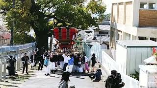 結婚式で千歳楽(八幡様参道)