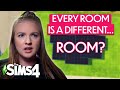 This is the MOST confusing Sims 4 Build Challenge... | Every Room is a Different... Room?