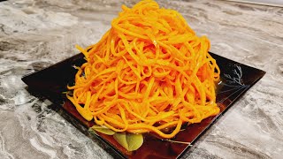 Koreya üsulu🇰🇷🧡 Kök salatı resepti🥕🥗/Морковь🥕🥗 по-корейски🇰🇷🧡