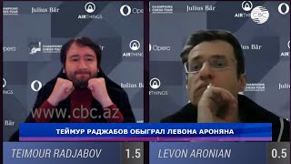 Теймур Раджабов обыграл Левона Ароняна