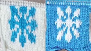 Snowflake Sweater Design for Beginners | @happywoolknit