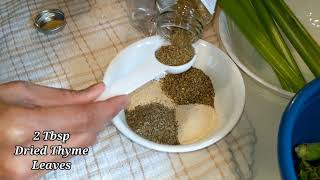 HOW TO MAKE CAJUN SEASONING AT HOME ( NOT SPICY \u0026 UNSALTED )