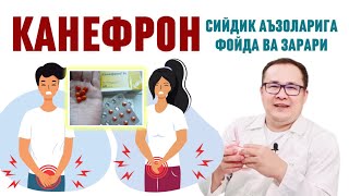 КАНЕФРОН ФОЙДАСИ, ЗАРАРИ, ҚЎЛЛАШ ҚОИДАСИ, БУЙРАК, ҚУВУҚ, ЦИСТИТ, МИКРОБ ИНСТРУКЦИЯСИ ҲАҚИДА ИСЧАНОВ