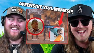 Reacting to OFFENSIVE MEMES YLYL #27,549,721,583