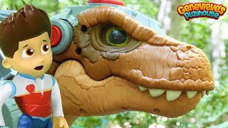 Best Paw Patrol Toy Learning Video for Kids Dinosaur Rescue Mission!