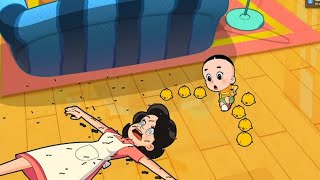 Datou and Baba episode 21- 大头儿子和小头爸爸 -第21集：如此照相；小鸡长大 - Kids learn Chinese