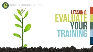 Lesson 6: Evaluate your Training