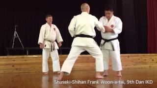 Tekki Shodan Bunkai - IKD Fundamentals | Shuseki Shihan Frank Woon-a-tai 9th Dan IKD