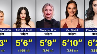 Shocking Height of Hollywood Actresses in 2025