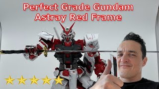 Perfect Grade Astray Red Frame finally finished. Small walkthrough