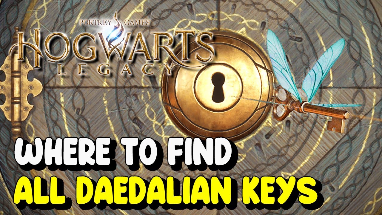 Hogwarts Legacy ALL 16 DAEDALIAN KEY LOCATIONS (How To Open House Chest ...