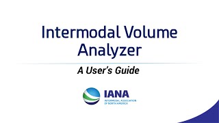 IANA's Intermodal Volume Analyzer