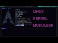 write yout first linux kernel module! (hello world) level: EASY!