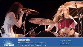 Zepparella 8/25/22 - Music and Market Concert Series at Todos Santos Plaza in Concord, CA