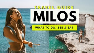 AMAZING Things To Do in MILOS Greece: 2024 Travel Guide & Island Top Tips 🇬🇷