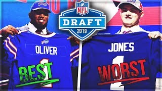 Ranking EVERY Teams Best & Worst Pick from the 2019 NFL Draft