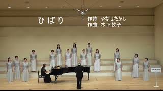 ひばり　～　「愛する歌」より(詩　やなせたかし　作曲　木下牧子）　合唱　Coro di Marzo（コーロディマルツォ）