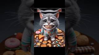 cat get teeth infection||😞#cat #aicat#catlover