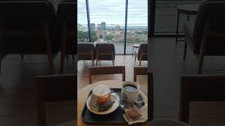 [VLOG} #스타벅스 제주외도 #Starbucks in Jeju Island. 새코롬 돌코롬 한라봉 케이크