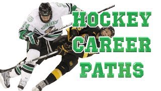 Hockey Career Paths Pee Wee to Pro: AHL, CHL, ECHL, USHL, CJHL, NAHL, NCAA, USport, etc.