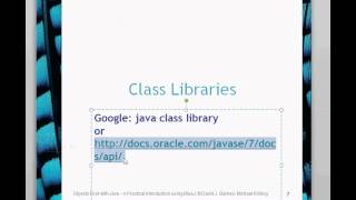 BlueJ Chapter 4 Part 1 Class and Collections Introduction