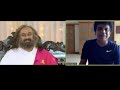 24th april dr shiva rajkumar in conversation with gurudev sri sri ravi shankar live meditation