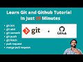 Git and github detailed tutorial | All git commands | Pull Request | Merge git branch