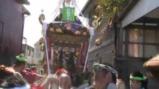 平成２２年　茅ヶ崎市鳥井戸御霊神社例大祭　神輿渡御