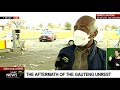 Gauteng unrest | Update from looted, vandalised service station in Soweto