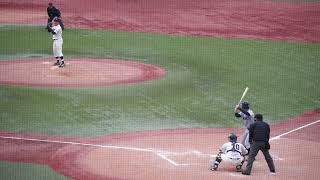 2022/11/20(日) 村田賢一(明治大学) vs 上神雄三(関西大学) 盗塁死