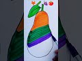 satisfying art 🦊🥒🍇🍅 shorts short trending love satisfying youtube youtubeshorts ytshorts