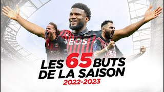Les 65 buts de la saison de l'OGC Nice (22-23)