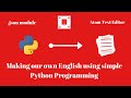 Making a Simple English Dictionary with Python| JSON