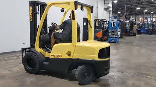 2013 Hyster H70FT 7000lb Pneumatic Diesel Forklift STK 11385