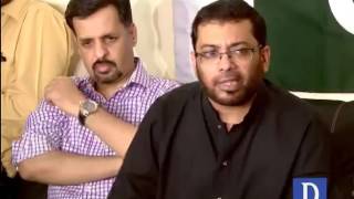 Dr Saghir quits MQM, joins Mustafa Kamal's party