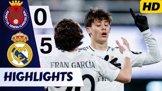 Real Madrid vs Dep Minera 5-0 All Goals \u0026 Extended Highlights 2024