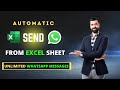 How to Send WhatsApp message from Excel |  No VBA